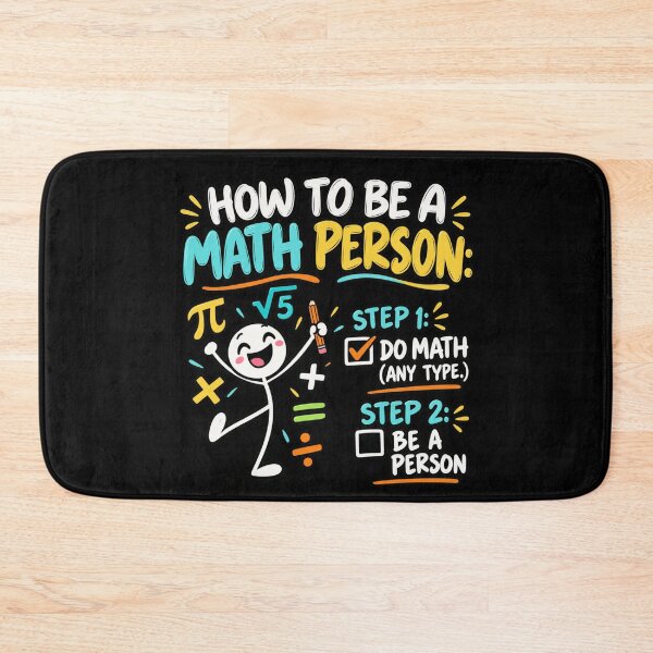 Item preview, How to Be a Math Person designed and sold by anapldv.