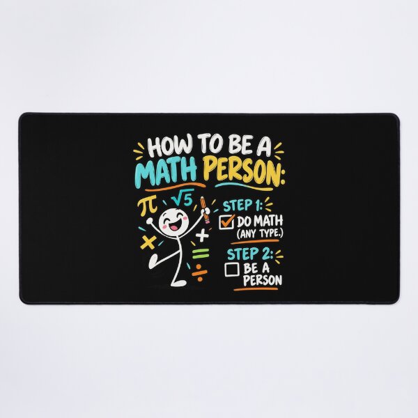 Item preview, How to Be a Math Person designed and sold by anapldv.