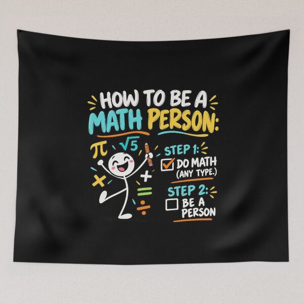 Item preview, How to Be a Math Person designed and sold by anapldv.