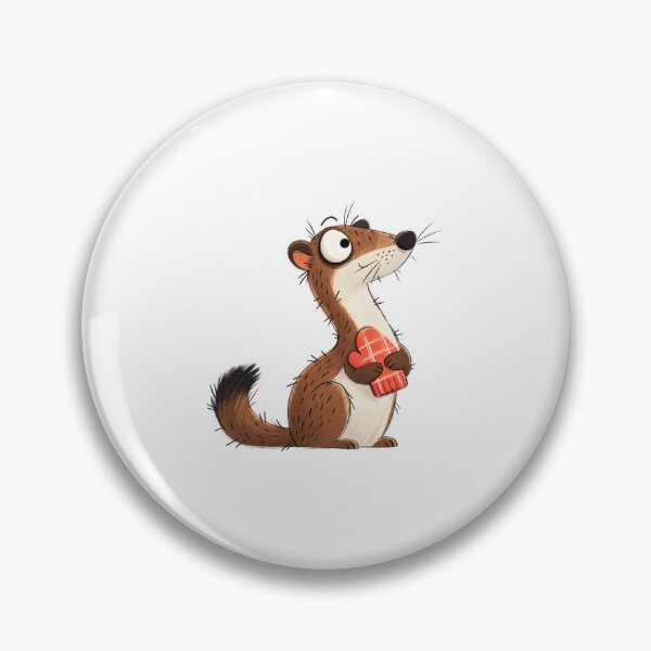 Item preview, Curious Stoat with a Folded Mitten designed and sold by The-Art-of-D.