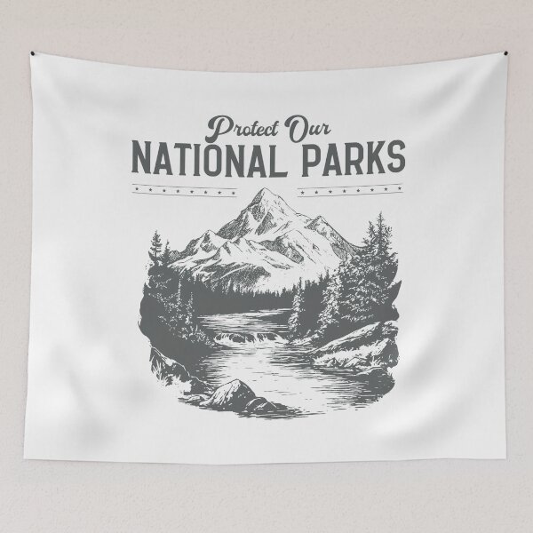 Item preview, Protect Our National Parks - Funny Halloween - Spooky Halloween Lover Outdoor designed and sold by Johnstudioart.