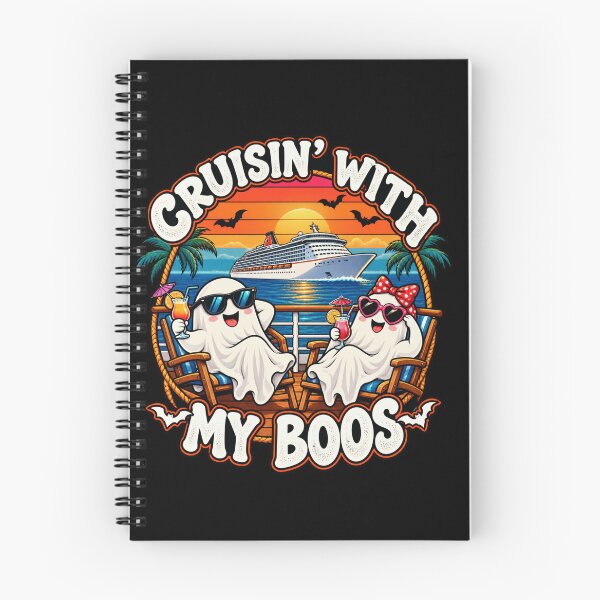 Item preview, Halloween Cruise Couple Cruisin' With My Boos designed and sold by anapldv.