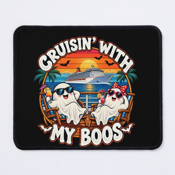 Item preview, Halloween Cruise Couple Cruisin' With My Boos designed and sold by anapldv.