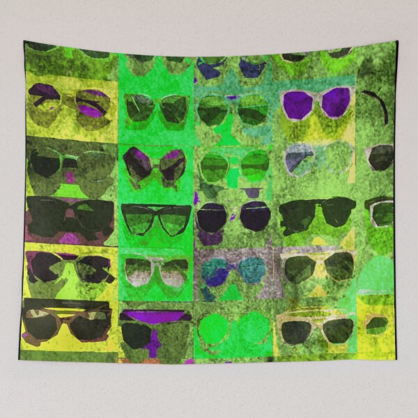 Item preview, Abstract sunglasses designed and sold by kinpirks.