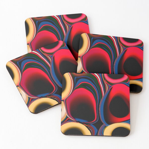 Item preview, Vibrant Colorful Abstract Ovals designed and sold by Elaine M Hayward .