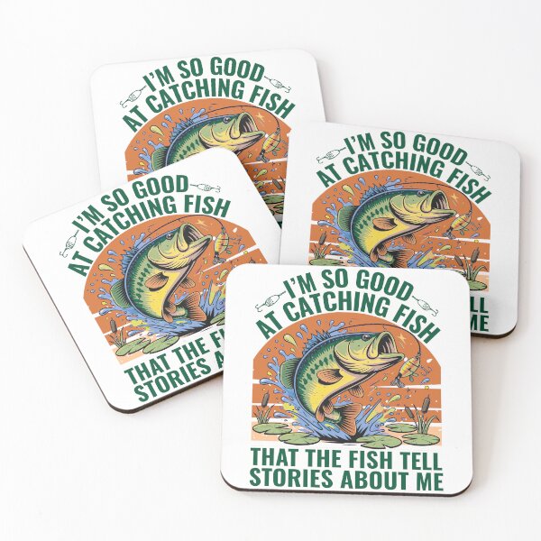 Item preview, I'm So Good at Catching Fish That Fish Tell Stories About Me – Funny Fishing Shirt for Anglers designed and sold by Teetreasure2.