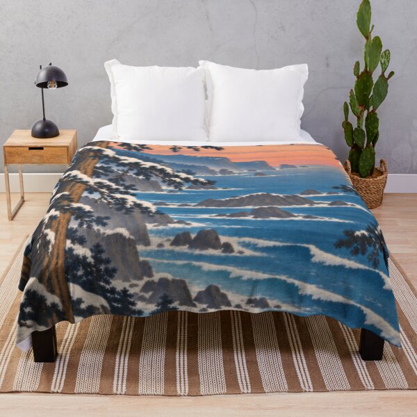 Item preview, Atardecer invernal entre pinos designed and sold by Kijiermono.