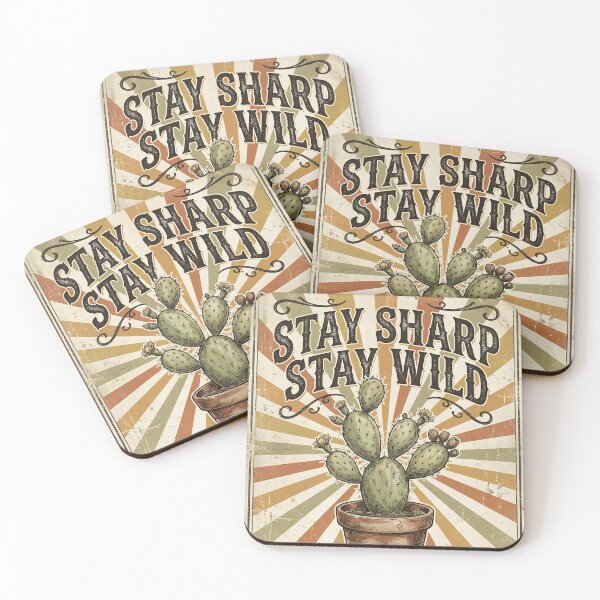 Item preview, Vintage Prickly Pear Cactus Poster designed and sold by JC Art Creations.