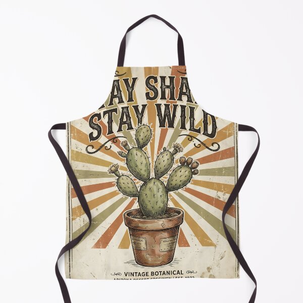 Item preview, Vintage Prickly Pear Cactus Poster designed and sold by JC Art Creations.