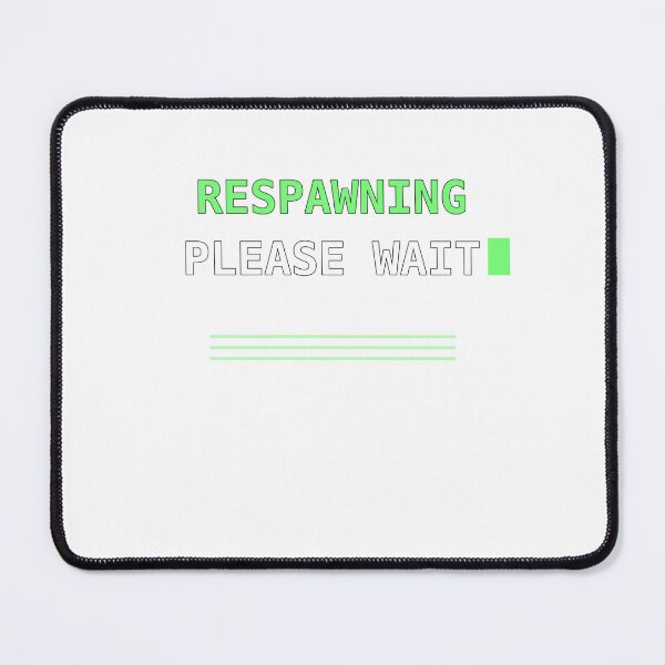 Item preview, Respawning Please Wait Funny Gamer Shirt designed and sold by TonyTDesigns.