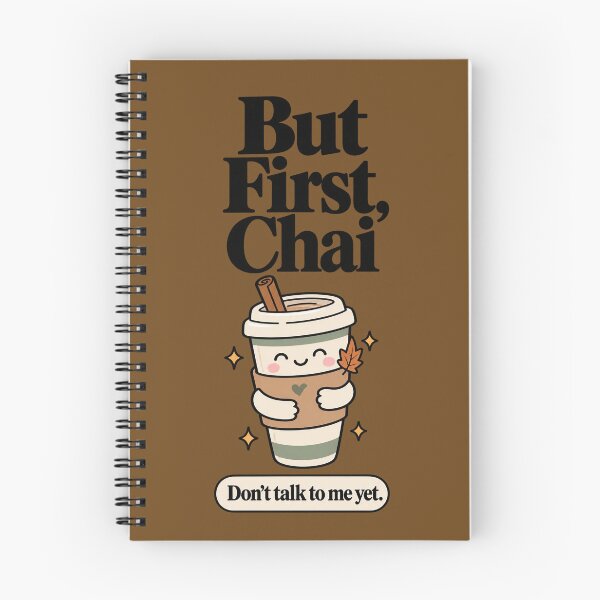 Item preview, But First, Chai designed and sold by ManiaPopShop.