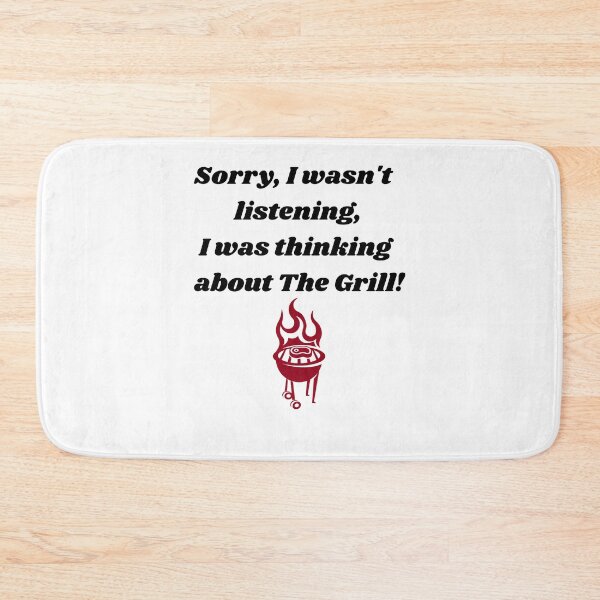 Item preview, Sorry I Wasn't Listening I Was Thinking About The Grill Funny Dad Shirt designed and sold by KrazyCoolTees.