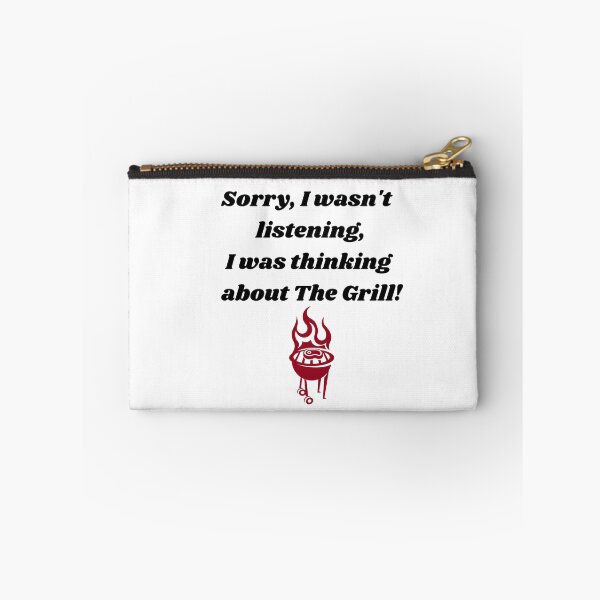 Item preview, Sorry I Wasn't Listening I Was Thinking About The Grill Funny Dad Shirt designed and sold by KrazyCoolTees.
