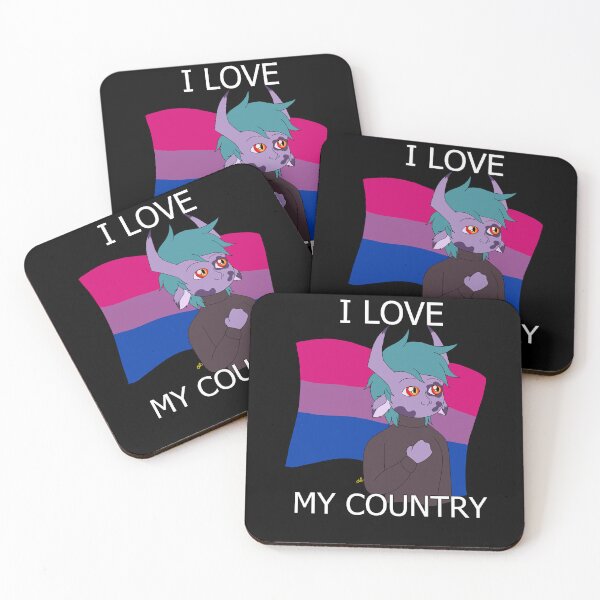 Item preview, I love my country bisexual pride designed and sold by OlliezVulpes.
