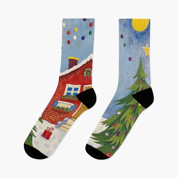 Item preview, Christmas Magic at Snowfall Cottage  designed and sold by Dream Bloom Gallery.