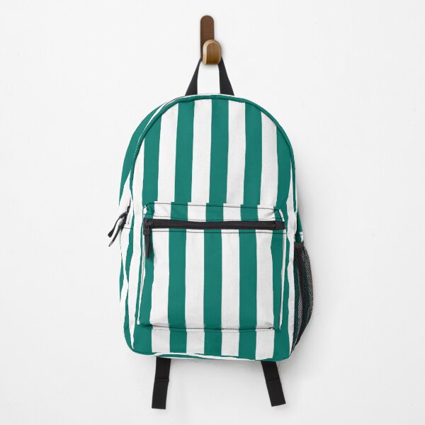 Item preview, Cabana stripes in jade green and white designed and sold by RishabhArts1.