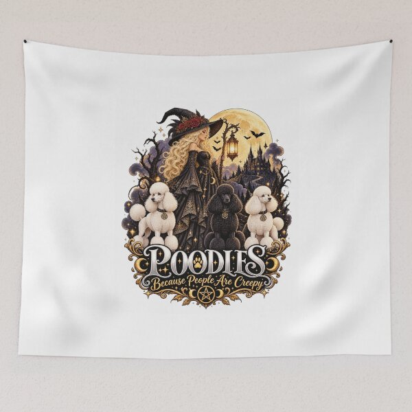 Item preview, Poodles Because People Are Creepy designed and sold by anapldv.