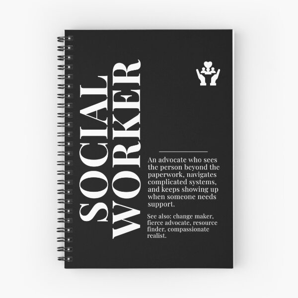 Item preview, Social Worker Dictionary Definition Advocacy Quote | Cute Social Work Student Gift | Social Worker & Case Manager Humor Definition Typography | Social Work Graduation Gift designed and sold by LitzoyGlobeArt.