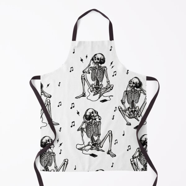 Item preview, "Light Beats" - Light Background Music Skeleton Pattern designed and sold by cabuks.