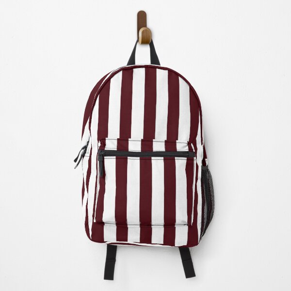 Item preview, Cabana stripes in burgundy and white designed and sold by RishabhArts1.