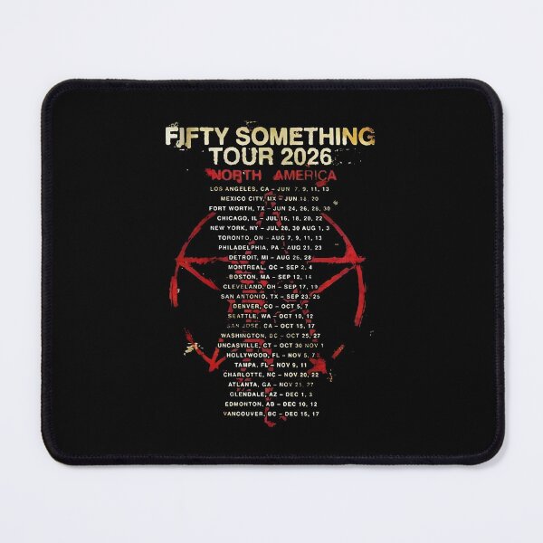 Item preview, Fifty Something Tour 2026 - Rush designed and sold by HausOfGrooves.