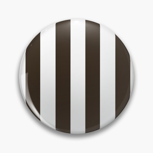 Item preview, Cabana stripes in chocolate brown and white designed and sold by RishabhArts1.