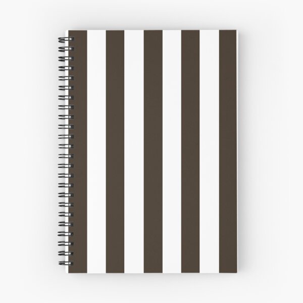 Item preview, Cabana stripes in chocolate brown and white designed and sold by RishabhArts1.