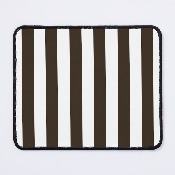 Item preview, Cabana stripes in chocolate brown and white designed and sold by RishabhArts1.