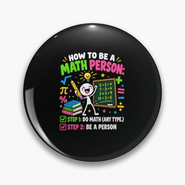 Item preview, How to Be a Math Person Funny Math designed and sold by anapldv.