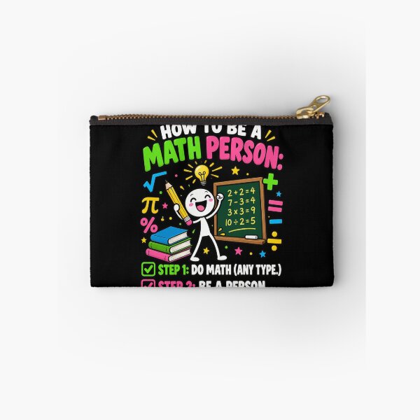 Item preview, How to Be a Math Person Funny Math designed and sold by anapldv.