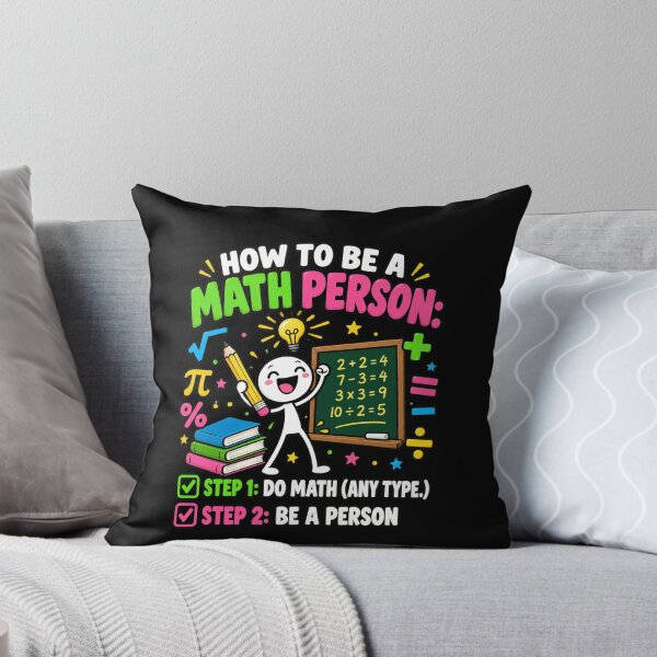 Item preview, How to Be a Math Person Funny Math designed and sold by anapldv.