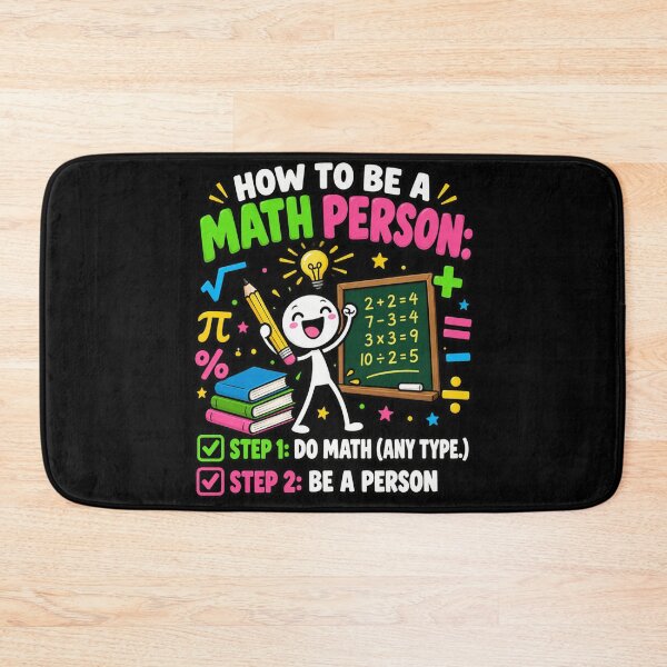 Item preview, How to Be a Math Person Funny Math designed and sold by anapldv.