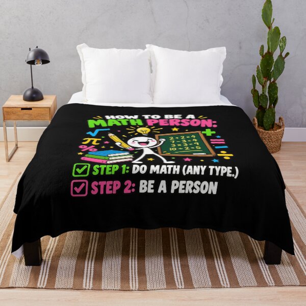 Item preview, How to Be a Math Person Funny Math designed and sold by anapldv.