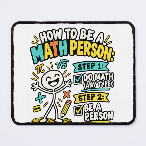 Item preview, How to Be a Math Person designed and sold by anapldv.