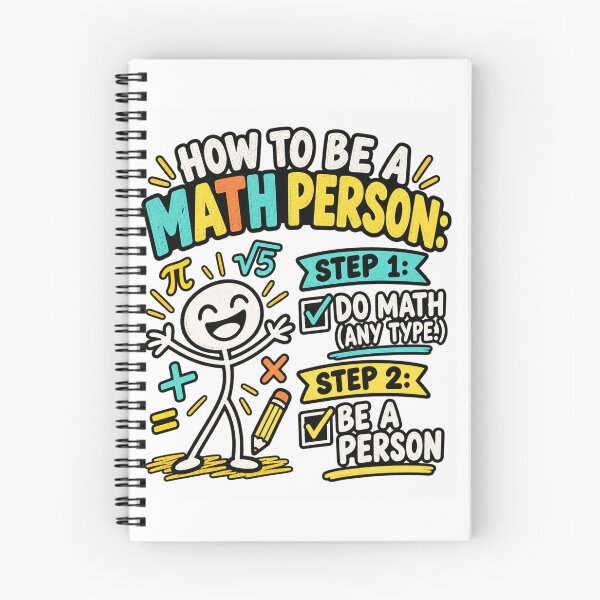 Item preview, How to Be a Math Person designed and sold by anapldv.
