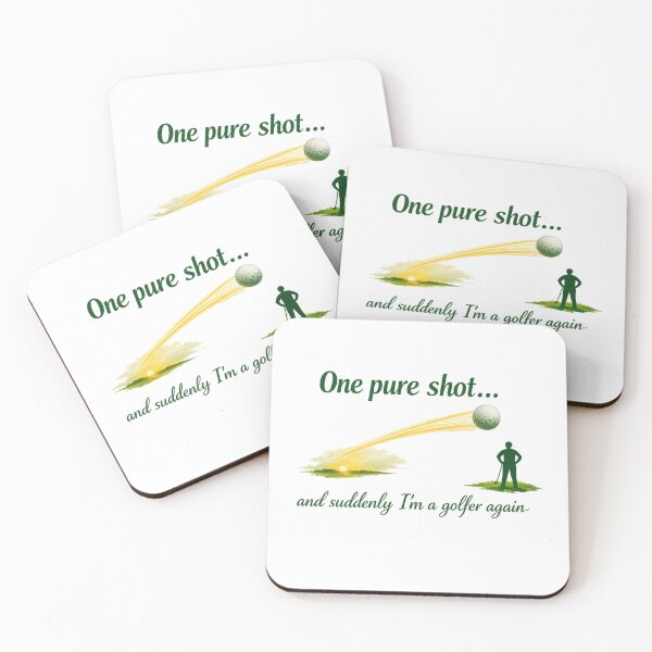 Item preview, One Pure Shot Golf Design designed and sold by RMBPrintStudio.