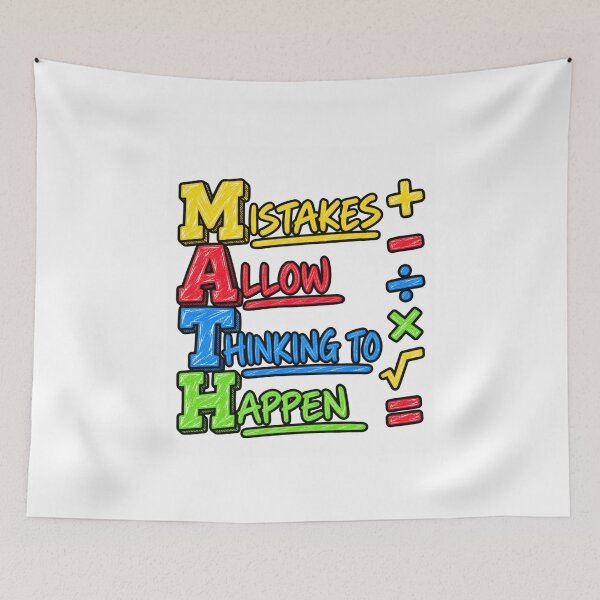 Item preview, Mistakes Allow Thinking to Happen designed and sold by anapldv.