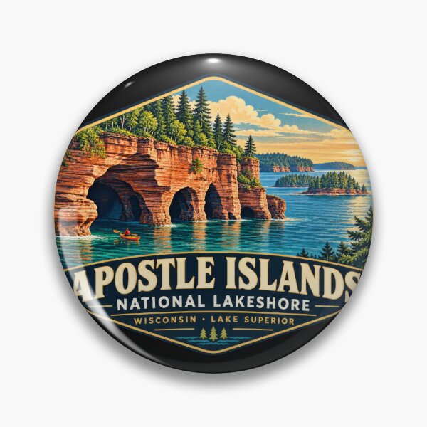 Item preview, Apostle Islands – Lake Superior's Scenic Wilderness, Wisconsin designed and sold by CosmicAnomaly.
