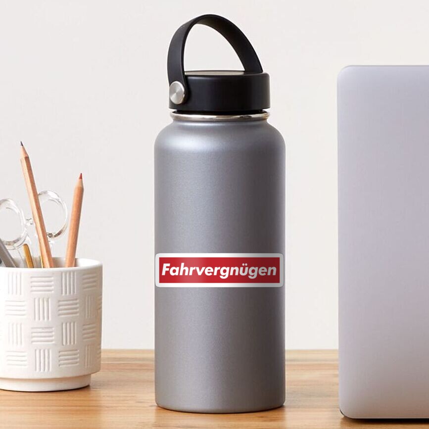 Fahrvergnügen Supreme Pegatina