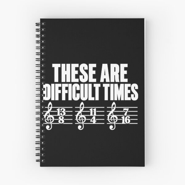 Item preview, These Are Difficult Times Music Humor designed and sold by anapldv.