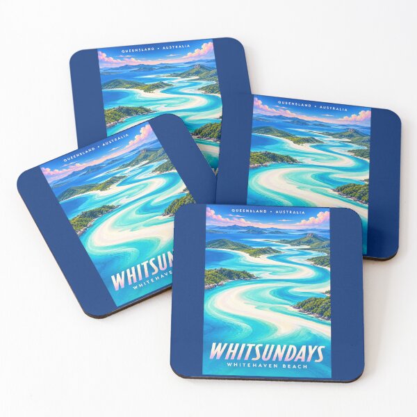 Item preview, Whitsundays - Australia designed and sold by GoodOldVintage.
