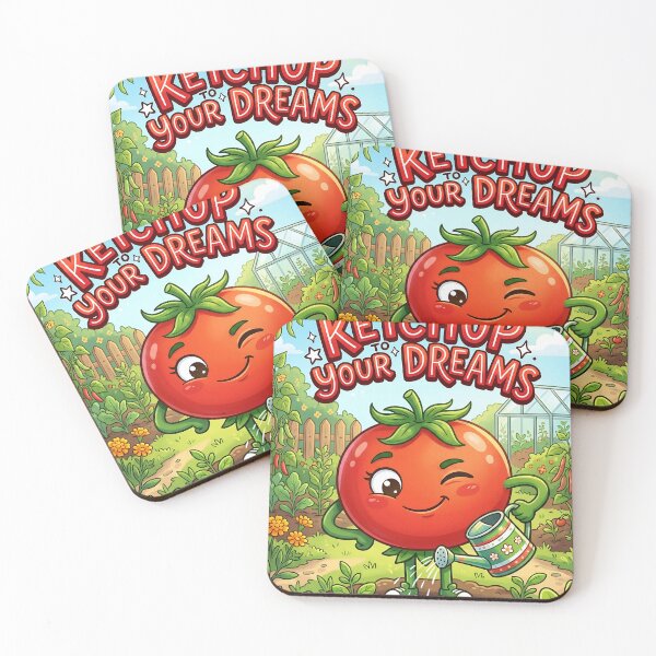 Item preview, Cartoon Tomato Watering Garden Seedlings designed and sold by JC Art Creations.
