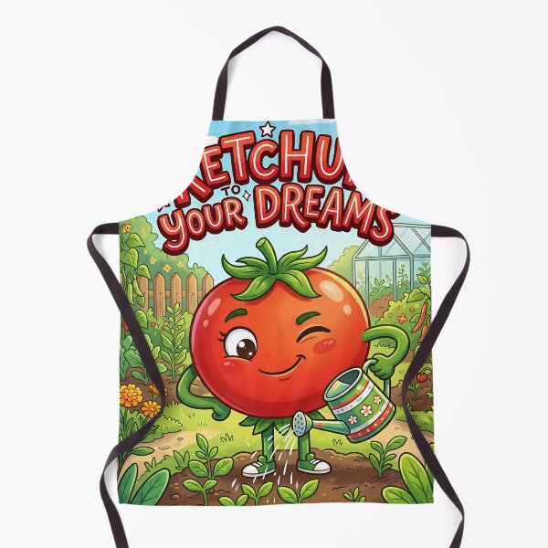 Item preview, Cartoon Tomato Watering Garden Seedlings designed and sold by JC Art Creations.