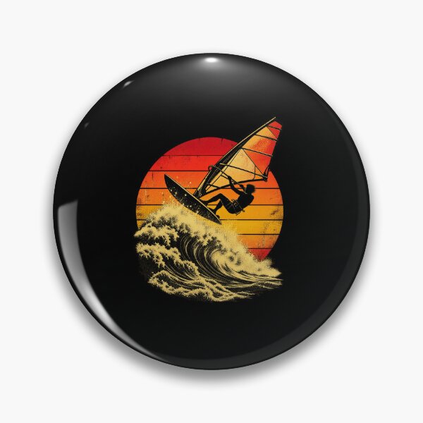 Item preview, Windsurfing at Sunset Ocean Wave designed and sold by anapldv.