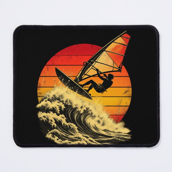 Item preview, Windsurfing at Sunset Ocean Wave designed and sold by anapldv.