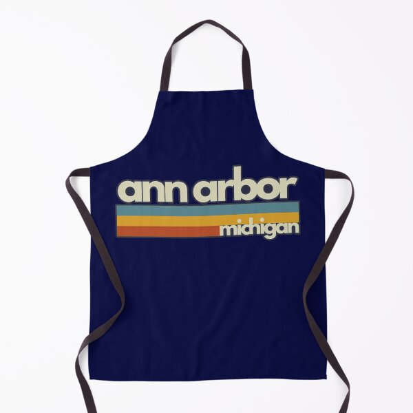 Item preview, Ann Arbor Michigan 1970s Vintage Retro Horizon Stripes designed and sold by heulwenpat.