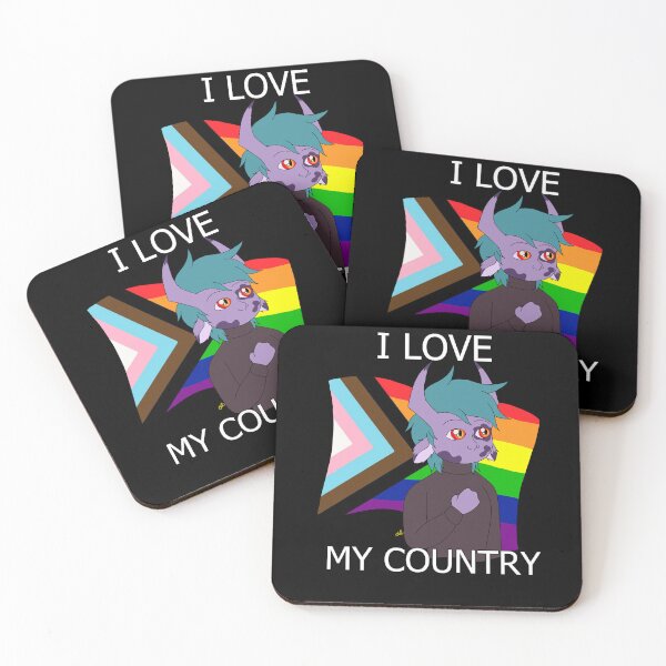 Item preview, I love my country lgbtqia pride designed and sold by OlliezVulpes.