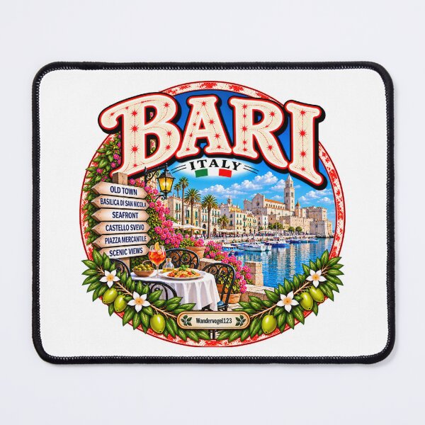 Item preview, Bari, Italy – Historic Old Town, Port & Dolce Vita designed and sold by Wandervogel123.