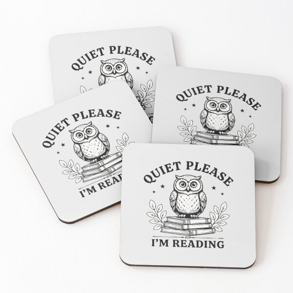 Item preview, Quiet Please, I'm reading designed and sold by 123ks.