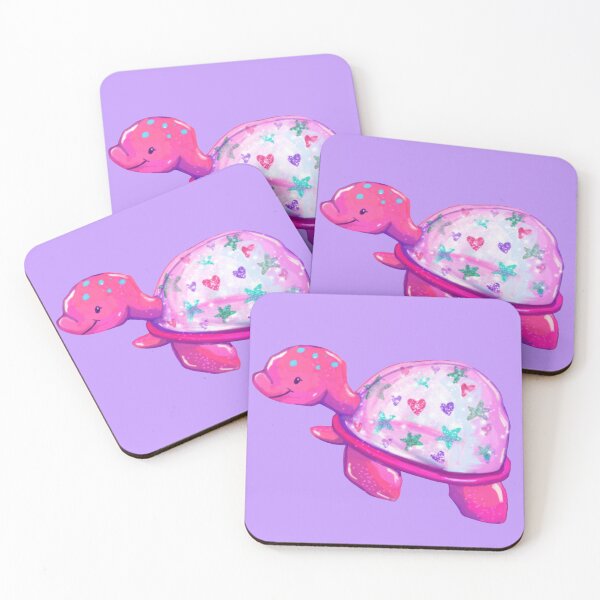 Item preview, Silly sparkly turtle! designed and sold by SplodgeBlossom Illustration.